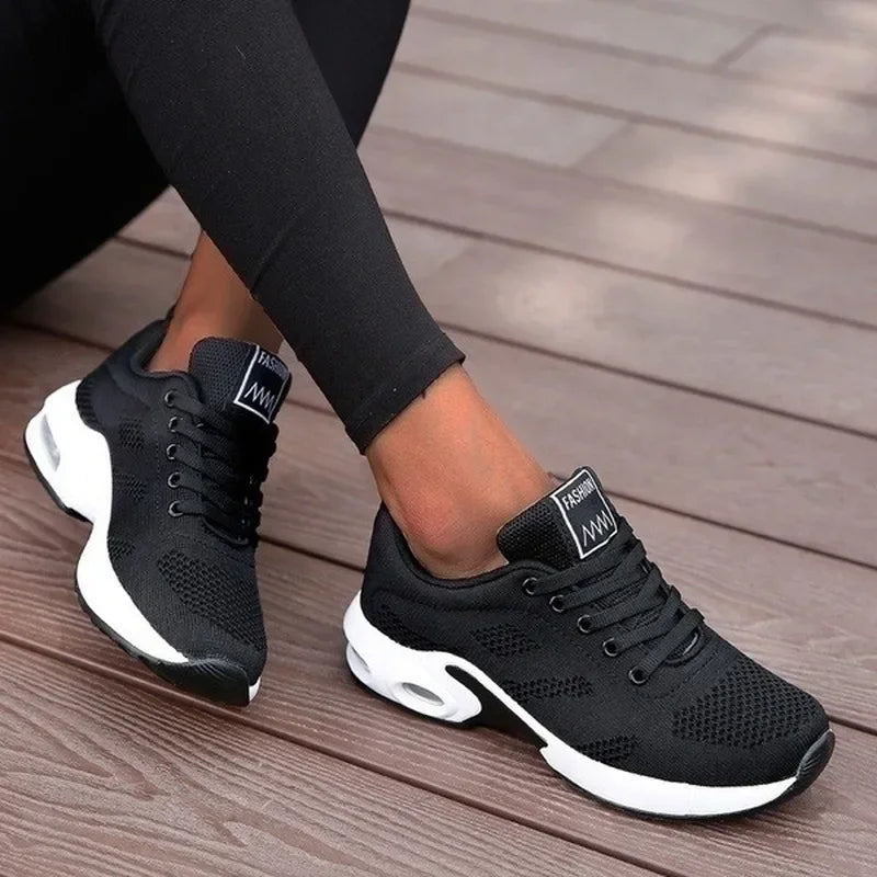 Women Running Shoes Breathable Casual Shoes Outdoor Light Weight White Tenis Sports Shoes Casual Walking Sneakers for Wamen